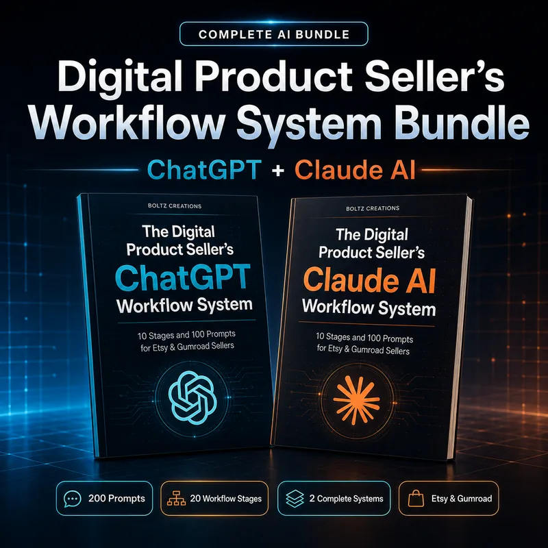 The ChatGPT + Claude Workflow Bundle cover
